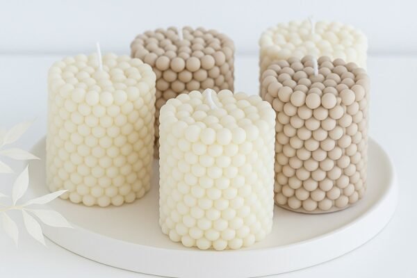 BUBBLE CYLINDER CANDLE